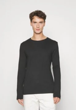 Pier One 2 Pack - Longsleeve - Black/Khaki -Herenkledingwinkel 09c026c440514eb4ae281df0beca375c