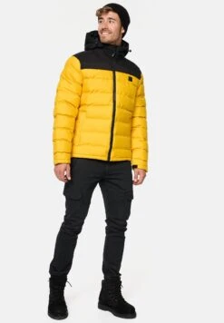 Indicode Jeans Stepp Eberhardy - Winterjas - Lemon Pie -Herenkledingwinkel 0d13053d8a764fd4bbab67f713b38350