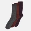 Pier One 3Pack - Sokken - Dark Green/Orange/Bordeaux -Herenkledingwinkel 1189c863a8cb47e6809f3af9086f140f