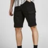 Jack & Jones Unifarbene Dex Mit Cargotaschen - Shorts - Schwarz -Herenkledingwinkel 154a47238a534aa086c3d32d06e2c2ad