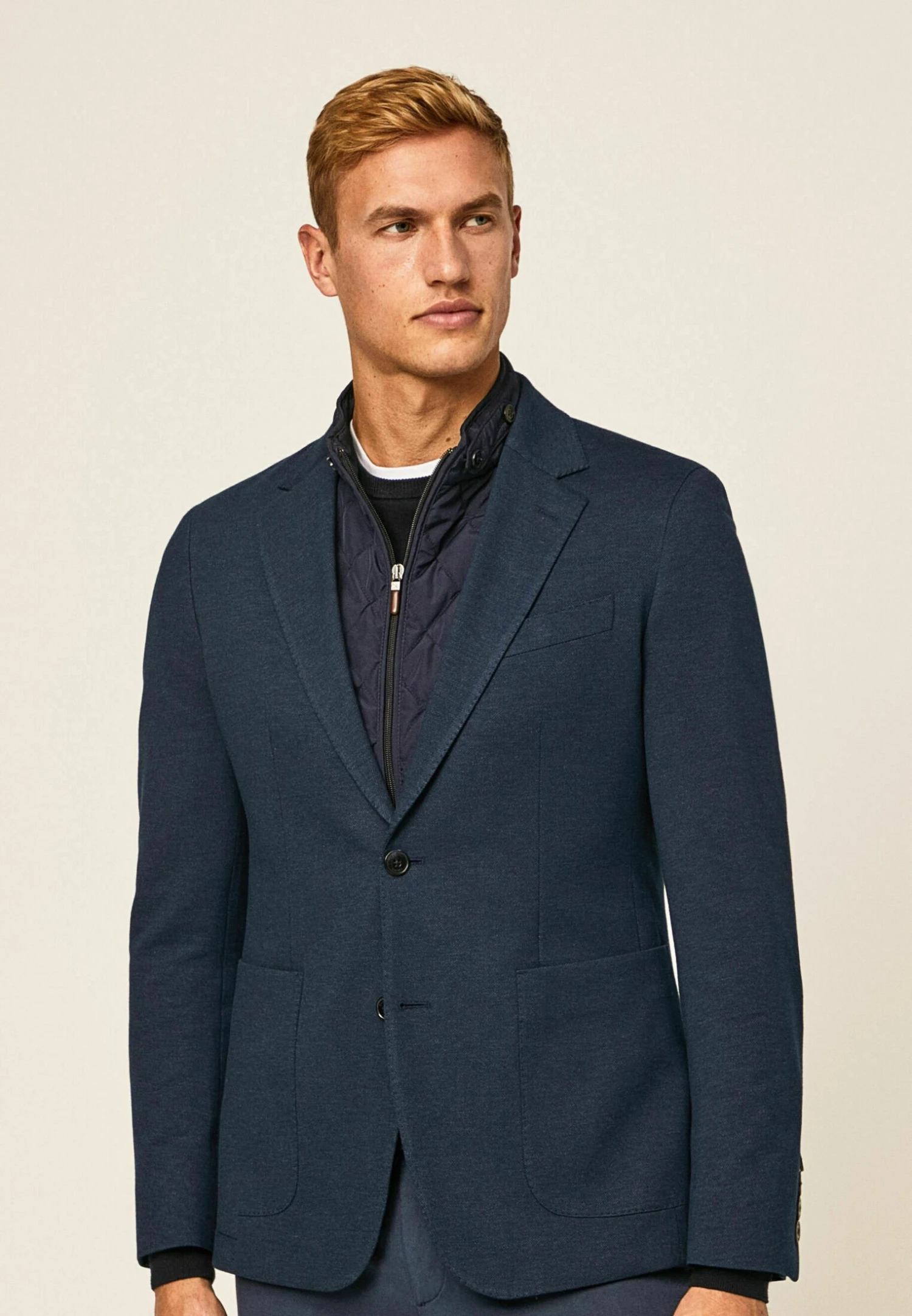 Hackett London Blazer - Denim Blue 3 Hackett London Blazer - Denim Blue