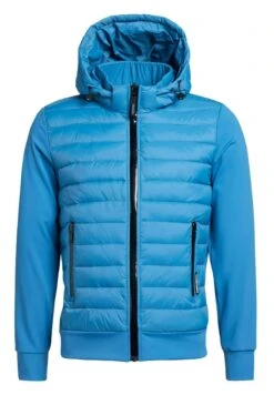 Khujo Bolt Matt - Jas - Blau -Herenkledingwinkel 1864a92c02dd4e22b3f08a97635ef2a0