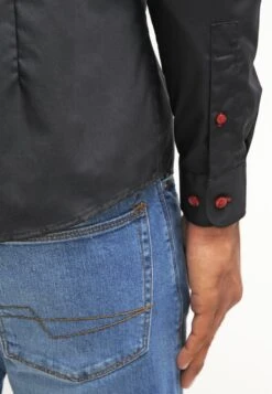 Pier One Overhemd - Black/Red -Herenkledingwinkel 1cc26882c4194d1486a01c69112de5b1