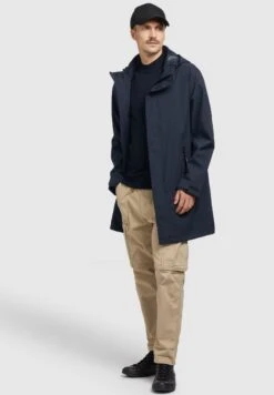 Khujo York - Regenjas - Dunkelblau -Herenkledingwinkel 229ad27656d04cdbbce4472a8104c5ef