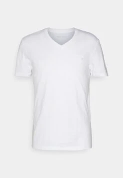 Pier One V Neck Bird Tonal 3 Pack - T-Shirt Basic - Light Brown/White/Dark Blue -Herenkledingwinkel 28f86b9281a846468836f5c46e5a93ff