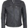 Lee Cooper Bryton - Leren Jas - Vintage Black -Herenkledingwinkel 2c0c02fb13f54aa590821cc8aef4bb54