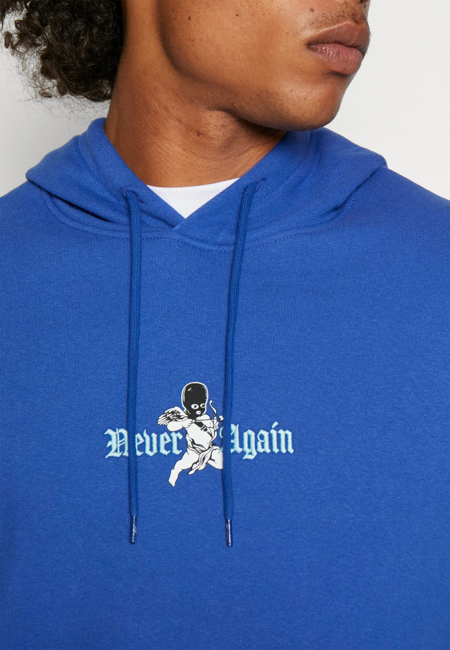 YOURTURN Never Again Hoodie Unisex - Hoodie - Dark Blue 8 YOURTURN Never Again Hoodie Unisex - Hoodie - Dark Blue - Afbeelding 6