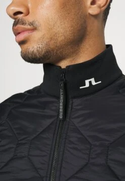 Quilt Hybrid Vest - Bodywarmer - Black -Herenkledingwinkel 308bace67147443e9dbc6db33ac607dd