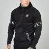 SikSilk Dynmic Zip Through Hoodie - Sweater Met Rits - Black 1 SikSilk Dynmic Zip Through Hoodie - Sweater Met Rits - Black -Herenkledingwinkel 38abd7dfcbad42e4b60d44087153a23b