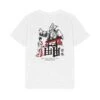 Kaotiko Washed Geisha - T-Shirt Print - Weiß -Herenkledingwinkel 39d338971a924828921ddec78bec4c01