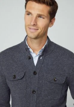 Hackett London Chest Pocket Fb - Vest - Charcoal Grey 13 Hackett London Chest Pocket Fb - Vest - Charcoal Grey -Herenkledingwinkel 3f8292551eb54e9fb8a0bb8de2d78521