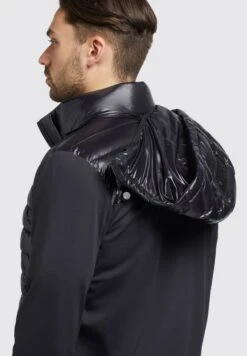 Khujo Bolt Shiny - Jas - Schwarz -Herenkledingwinkel 401b90e0e713444ebadcfe224fcb84f6