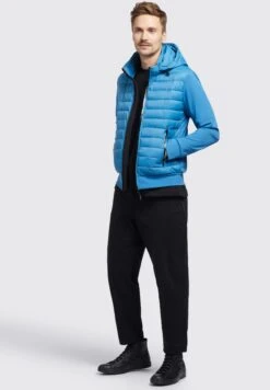 Khujo Bolt Matt - Jas - Blau -Herenkledingwinkel 41bf074b79dd465bbdf9a58bbf9e18aa