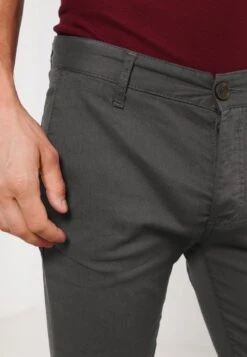 Pier One Chino - Dark Grey -Herenkledingwinkel 57afc5e7d2fb4fccb50811bdf725c68c