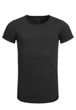 Indicode Jeans Wilbur - T-Shirt Print - Anthrazit -Herenkledingwinkel 59bf74b8b35d466d884c5e7356f9aa0d