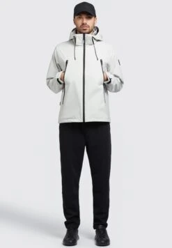 Khujo Adam - Regenjas - Hellgrau 14 Khujo Adam - Regenjas - Hellgrau -Herenkledingwinkel 5bdac6b28a8b45baab1bf61cb6e79322