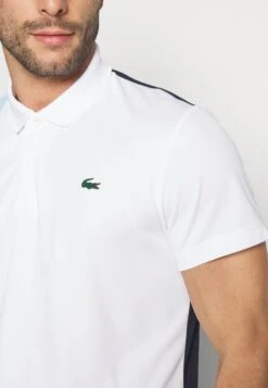 Lacoste Sport Tennis - Poloshirt - White/Navy Blue-Overview -Herenkledingwinkel 5cfdf8677f184fc79e8c66f2806167d5