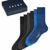 Falke Airport Traveller Bag 6-Pack Business & Casual - Sokken - Blue -Herenkledingwinkel 6226e0821b6543a196ea8616de7f5fa3
