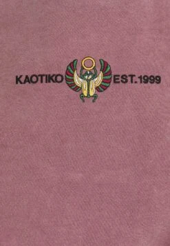 Kaotiko Crew Washed Beetle - Sweater - Bordeaux -Herenkledingwinkel 66b1b9ff12fa46299088dcf04dc75b1b