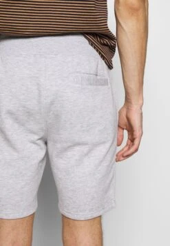 Pier One 2 Pack - Shorts -Light Grey /Black -Herenkledingwinkel 6ba6400f66f84542b84ee27faefc2a3b