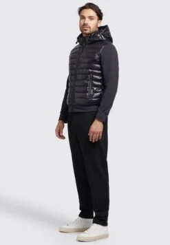 Khujo Bolt Shiny - Jas - Schwarz -Herenkledingwinkel 71933b909948421f98a4bcfb7363798f