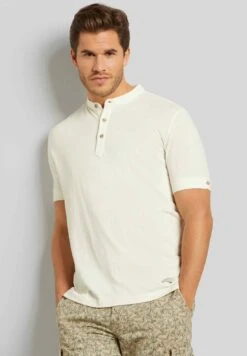 Bugatti Modern Fit - Poloshirt - Ecru -Herenkledingwinkel 72af16b9b73d4985be5a1598f402bc08