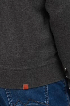 Blend Bhspeedy - Sweater Met Rits - Charcoal -Herenkledingwinkel 7711d04f7de04c45aee8e862d010f80e
