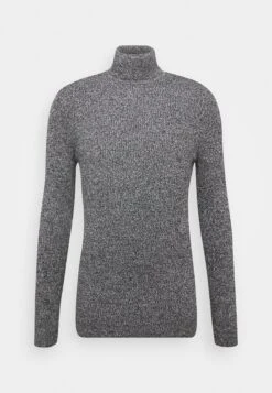 Pier One Muscle Fit Turtle - Trui - Mottled Grey -Herenkledingwinkel 788d9d9a00b14ae9bdb868be9d8f970c