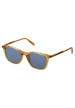 Mont Blanc Snowcap Round Acetate Sunglasses - Zonnebril - Yellow/Blue -Herenkledingwinkel 815c5f5ac7244e52b64b97447e2bcf37