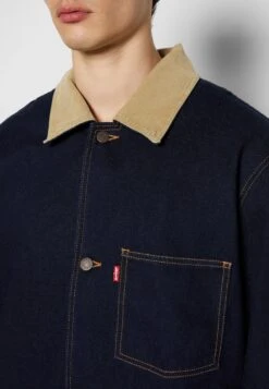 Cypress Chore Coat - Spijkerjas - Dark Indigo Rinse -Herenkledingwinkel 81ffc33509684bbb9d30fc3c3c6f9e4e