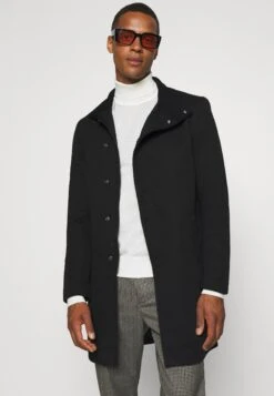 Only & Sons Onsoscar King Coat- Mantel - Black -Herenkledingwinkel 82c547565e6d469083617340be5e46a6