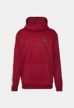 SikSilk Hoodie With Gothic Side Tape - Longsleeve - Burgundy -Herenkledingwinkel 89e372f6ddf745de8037c7b7fa2bb600