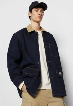 Cypress Chore Coat - Spijkerjas - Dark Indigo Rinse -Herenkledingwinkel 92a11ef45d6e43ee9a87a6344c7f33a4