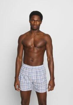 Pier One 5 Pack - Boxershort - Light Blue/White -Herenkledingwinkel 99a4bd53733c43c3a89af2e6271e1a81