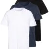 Pier One 3 Pack - T-Shirt Basic - Black/White/Blue -Herenkledingwinkel 9a7be9f8e1a446199ff4f3bca527601a