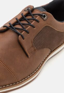Pier One Sportieve Veterschoenen - Cognac -Herenkledingwinkel 9dbd42158add4262896e8465f2134326