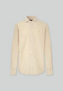 Hackett London Essential Bengal Stripe - Overhemd - White Yelow -Herenkledingwinkel a75a3b1f779940679285870353c32a45