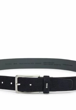 Boss Calis-Logo - Riem - Dark Blue One -Herenkledingwinkel ab2964de65614411aedb9cb1cafc0b5a