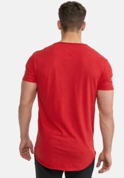 Indicode Jeans Wilbur - T-Shirt Print - Rot -Herenkledingwinkel ab434c0134604b29a8f2686aa4bf8504