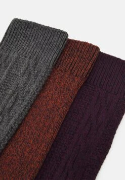 Pier One 3Pack - Sokken - Dark Green/Orange/Bordeaux -Herenkledingwinkel b9c967485bc848ad816e78f1528f2cbc