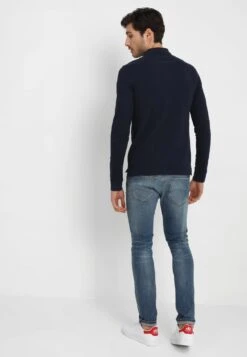 Pier One Poloshirt - Dark Blue -Herenkledingwinkel baa33ed638a8447cb7a669b235e312bf