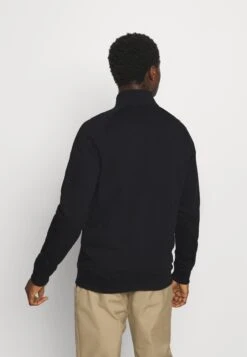 Farah Jim 1/4 Zip - Sweater - Black -Herenkledingwinkel bd374d525def490fb5971ab1ed6d9da2