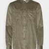 Pier One Corduroy Overshirt - Overhemd - Khaki -Herenkledingwinkel c1328894408d43f0ba0d5179b0ddb4ec