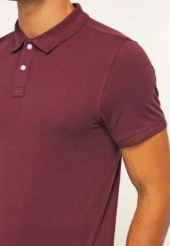 Pier One Poloshirt - Bordeaux -Herenkledingwinkel c5a73ba9ef0343f78409bc84d63b88ed