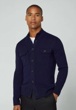 Hackett London Chest Pocket Fb - Vest - Navy