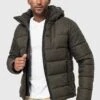 Indicode Jeans Hebert - Winterjas - Army -Herenkledingwinkel c88e13a15d774bc9bb6cc33734494967