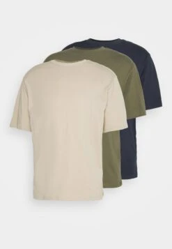YOURTURN 3Pack Unisex - T-Shirt Basic - Olive, Beige, Dark Blue 16 YOURTURN 3Pack Unisex - T-Shirt Basic - Olive, Beige, Dark Blue -Herenkledingwinkel c9781a2078894637b28a4d312cb66c40