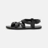 Pier One Teensandalen - Black -Herenkledingwinkel d2047ee570e24ee7b019ab665bfa3487