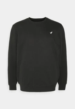 Pier One Plus Size 2 Pack - Sweater - Black/Mottled Grey -Herenkledingwinkel d420d8e9780d47bea202e26c4077acfe