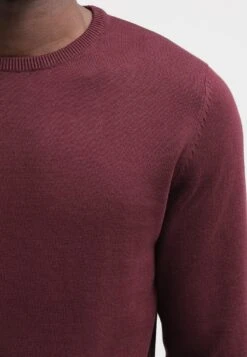 Pier One Basic Crewneck - Trui - Bordeaux -Herenkledingwinkel d715837f4bae40fc8cff240ff173ecfa